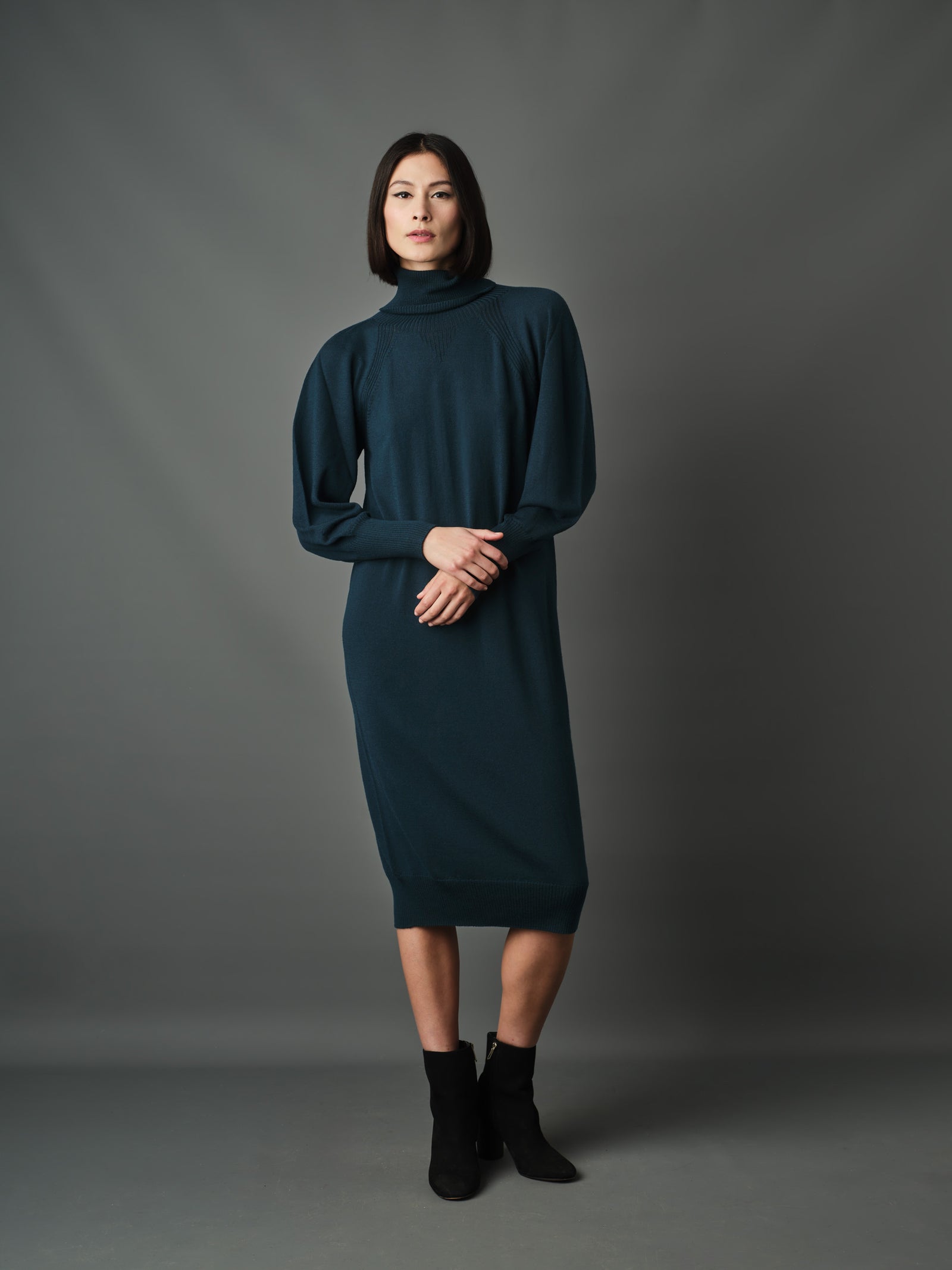 Gaudi Polo Neck Relax Fit Dress – Cncrt-London