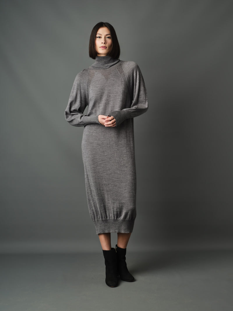 Gaudi Polo Neck Relax Fit Dress