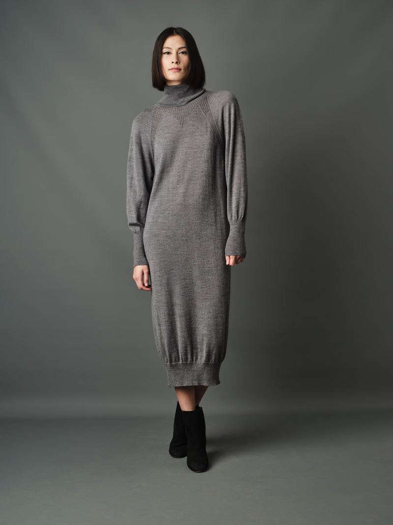 Gaudi Polo Neck Relax Fit Dress