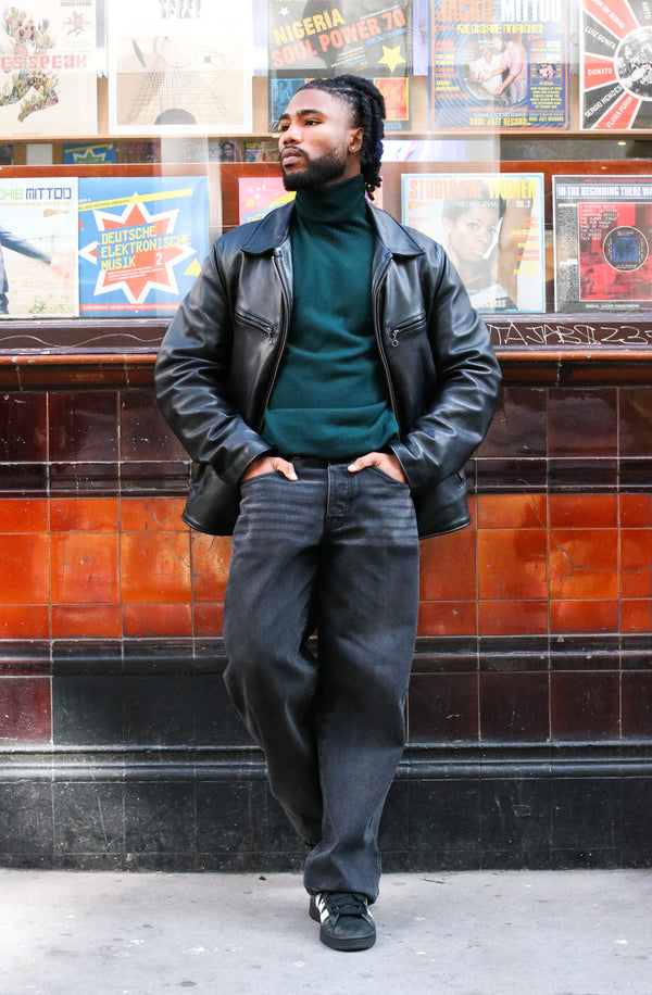 Hadid Oversized Polo Neck Sweater